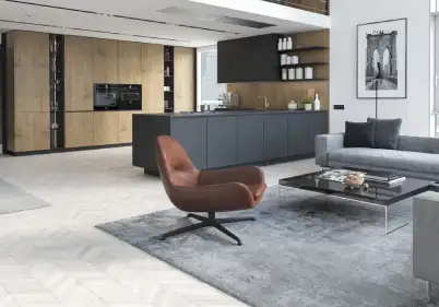 interior of a plush office