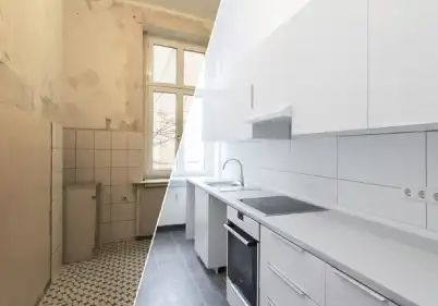 refurbishment before and after